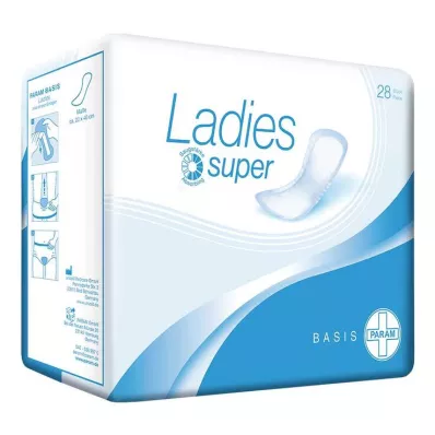 Param Ladies Inkontinenssimallit Basic Super, 28 kpl