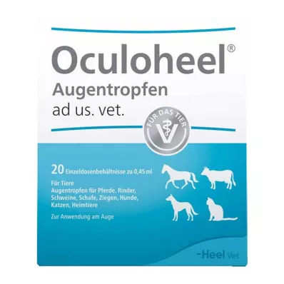Oculoheel silmätipat lemmikki-/kotieläimille, 20 kpl