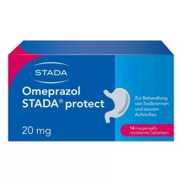 OMEPRAZOL STADA protect 20 mg enteropäällysteiset tabletit, 14 kpl