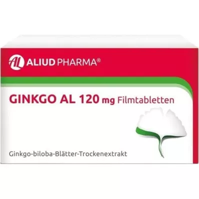 GINKGO AL 120 mg kalvopäällysteiset tabletit, 60 kpl