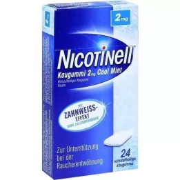 NICOTINELL Purukumi Cool Mint 2 mg, 24 kpl
