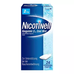 NICOTINELL Purukumi Cool Mint 2 mg, 24 kpl
