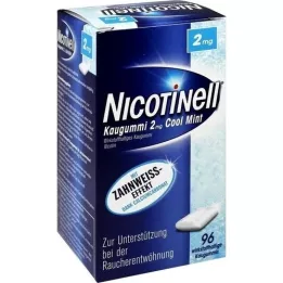 NICOTINELL Purukumi Cool Mint 2 mg, 96 kpl