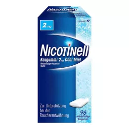 NICOTINELL Purukumi Cool Mint 2 mg, 96 kpl