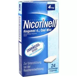 NICOTINELL Purukumi Cool Mint 4 mg, 24 kpl