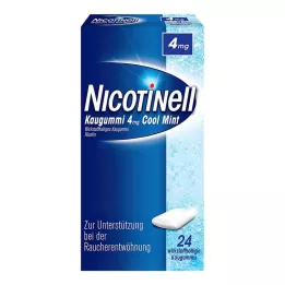 NICOTINELL Purukumi Cool Mint 4 mg, 24 kpl