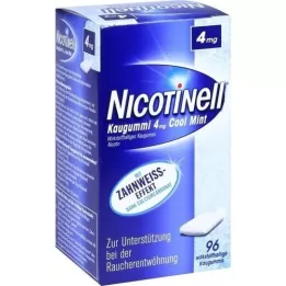 NICOTINELL Purukumi Cool Mint 4 mg, 96 kpl