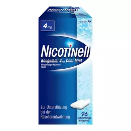 NICOTINELL Purukumi Cool Mint 4 mg, 96 kpl