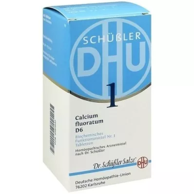 BIOCHEMIE DHU 1 Calcium fluoratum D 6 tablettia, 420 kpl