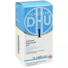BIOCHEMIE DHU 1 Calcium fluoratum D 12 tablettia, 420 kpl