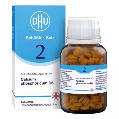 BIOCHEMIE DHU 2 Calcium phosphoricum D 6 tablettia, 420 kpl BIOCHEMIE DHU 2 Calcium phosphoricum D 6 tablettia, 420 kpl
