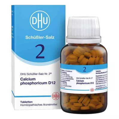 DHU Schüßler-suola numero 2 Calcium phosphoricum D12 tabletit (420 kpl)
