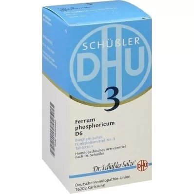 BIOCHEMIE DHU 3 Ferrum phosphoricum D 6 tablettia, 420 kpl