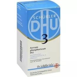 BIOCHEMIE DHU 3 Ferrum phosphoricum D 12 tablettia, 420 kpl