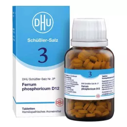 BIOCHEMIE DHU 3 Ferrum phosphoricum D 12 tablettia, 420 kpl