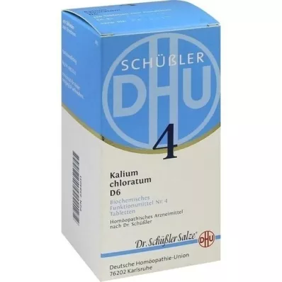 BIOCHEMIE DHU 4 Kalium chloratum D 6 tablettia, 420 kpl