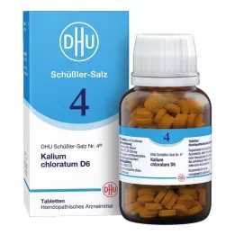 BIOCHEMIE DHU 4 Kalium chloratum D 6 tablettia, 420 kpl