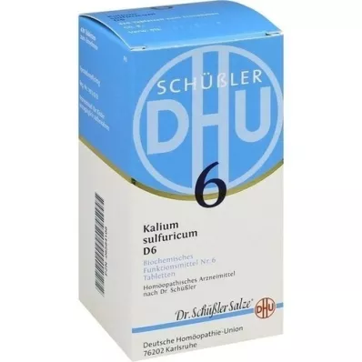 BIOCHEMIE DHU 6 Kalium sulphuricum D 6 tablettia, 420 kpl