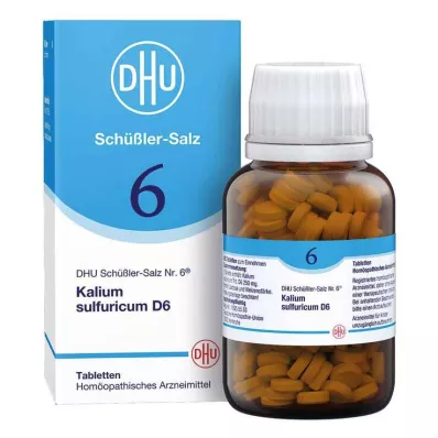 BIOCHEMIE DHU 6 Kalium sulphuricum D 6 tablettia, 420 kpl