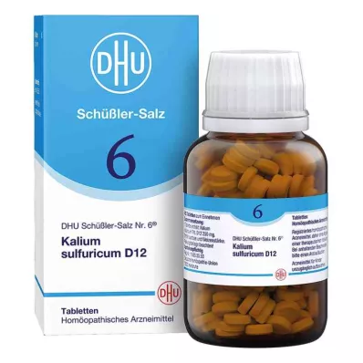 BIOCHEMIE DHU 6 Kalium sulphuricum D 12 tablettia, 420 kpl