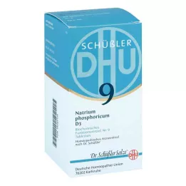 BIOCHEMIE DHU 9 Natrium phosphoricum D 3 tablettia, 420 kpl