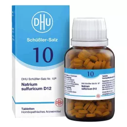 BIOCHEMIE DHU 10 Natrium sulphuricum D 12 tablettia, 420 kpl