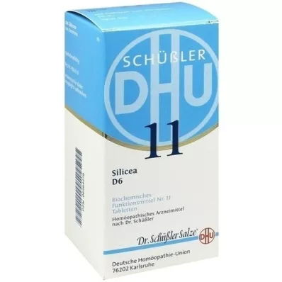 BIOCHEMIE DHU 11 Silicea D 6 tablettia, 420 kpl