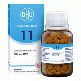 BIOCHEMIE DHU 11 Silicea D 12 tablettia, 420 yksikköä