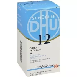 BIOCHEMIE DHU 12 Calcium sulphuricum D 6 tablettia, 420 kpl