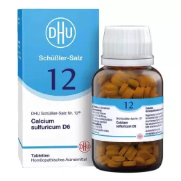 BIOCHEMIE DHU 12 Calcium sulphuricum D 6 tablettia, 420 kpl