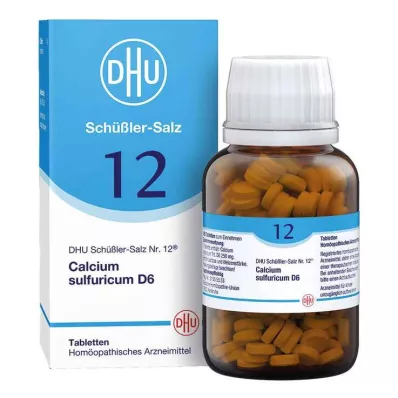 BIOCHEMIE DHU 12 Calcium sulphuricum D 6 tablettia, 420 kpl