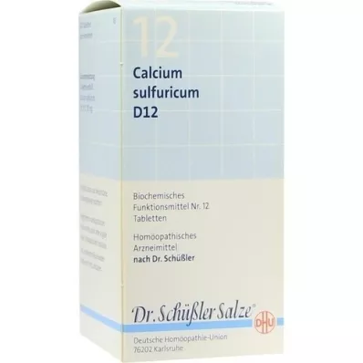 BIOCHEMIE DHU Calcium sulphuricum D 12 tablettia, 420 kpl