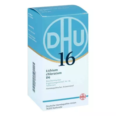 DHU 16 litiumkloratum D6 -tablettia (420 kpl)