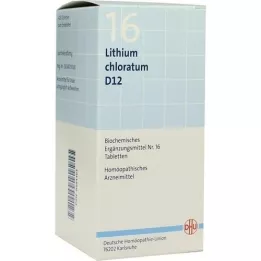 BIOCHEMIE DHU 16 Lithium chloratum D 12 tablettia, 420 kpl