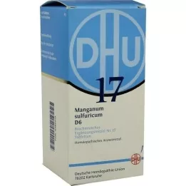 BIOCHEMIE DHU 17 Manganum sulphuricum D 6 tablettia, 420 kpl