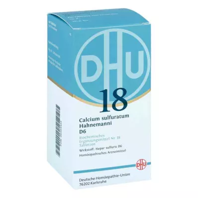 BIOCHEMIE DHU 18 Calcium sulphuratum D 6 tablettia, 420 kpl