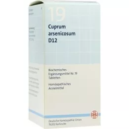 BIOCHEMIE DHU 19 Cuprum arsenicosum D 12 tablettia, 420 kpl