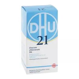 BIOCHEMIE DHU 21 Zincum chloratum D 6 tablettia, 420 kpl