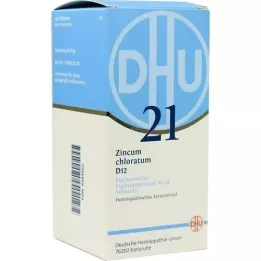BIOCHEMIE DHU 21 Zincum chloratum D 12 tablettia, 420 kpl