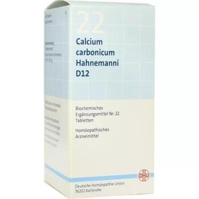 BIOCHEMIE DHU 22 Calcium carbonicum D 12 tablettia, 420 kpl