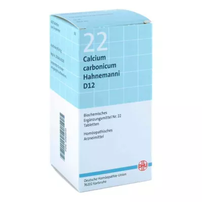 Biochemistry Dhu 22 Calcium carbonicum D12 tablettia (420 kpl)
