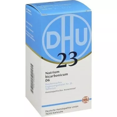 BIOCHEMIE DHU 23 Natrium bicarbonicum D 6 tbl, 420 kpl