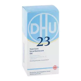 BIOCHEMIE DHU 23 Natrium bicarbonicum D 6 tbl, 420 kpl