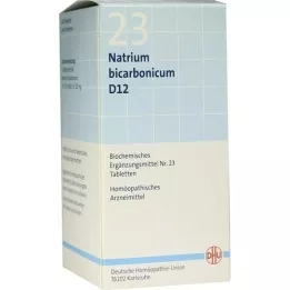 BIOCHEMIE DHU 23 Natrium bicarbonicum D 12 tbl, 420 kpl