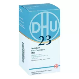 BIOCHEMIE DHU 23 Natrium bicarbonicum D 12 tbl, 420 kpl