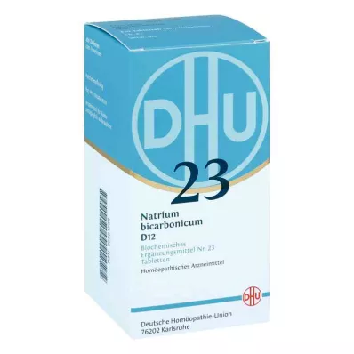 BIOCHEMIE DHU 23 Natrium bicarbonicum D 12 tbl, 420 kpl BIOCHEMIE DHU 23 Natrium bicarbonicum D 12 tbl, 420 kpl