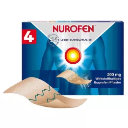 NUROFEN 24 tunnin kipulaastari 200 mg, 4 kpl