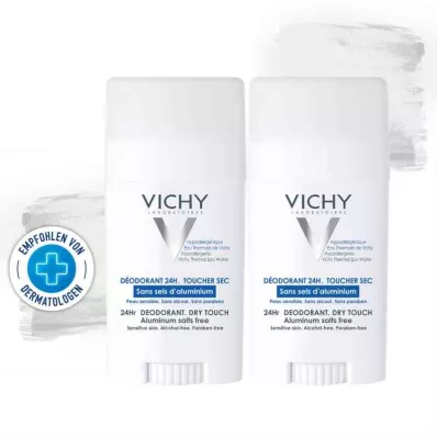 Vichy deodoranttipuikko ihoa rauhoittava (2x40 ml)