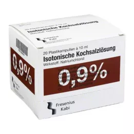 KOCHSALZLÖSUNG 0,9 % Pl.Fresenius injektioneste, liuos, 20X10 ml