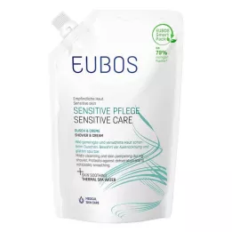 EUBOS SENSITIVE Suihku &amp; Cream Refill, 400 ml